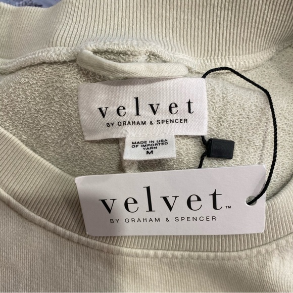 Velvet by Graham & Spencer Adeline Asymmetrical Cream White Sweater Dress Medium - Picture 13 of 13